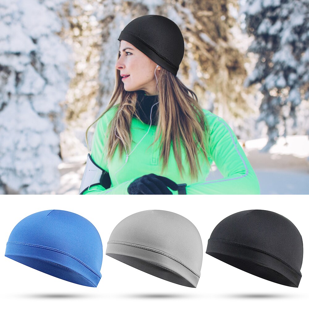 Outdoor Sport Cycling Helmet Cap Quick drying Men Cycling Hat Skull Cap Bike Motorbike Helmet Inner Cap Hat Riding Cap Balaclava