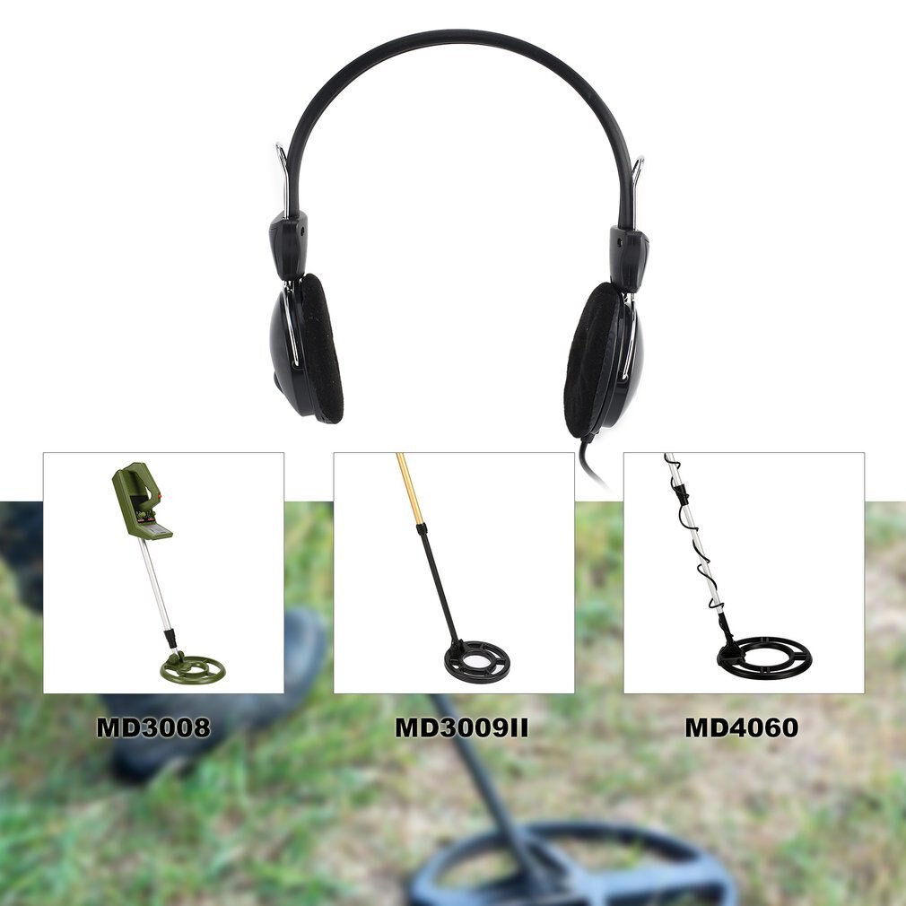 Headphone Earphone for GF2 T2 FS2 Metal Tester Gold Detector Treasure Hunter Underground Scanner Accessories Parts No Noise