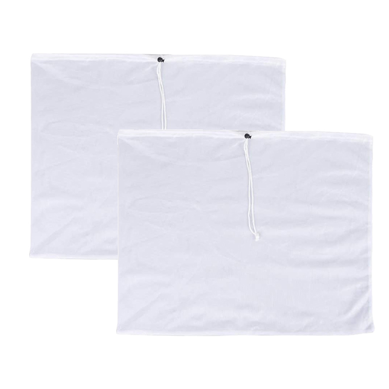 A36T-4 Pack Brew Bags - Herbruikbare Mesh Bag Voor Fruit Cider Druif Wijnpers Trekkoord Uitpersen Brouwen In Een Zak 38X42cm