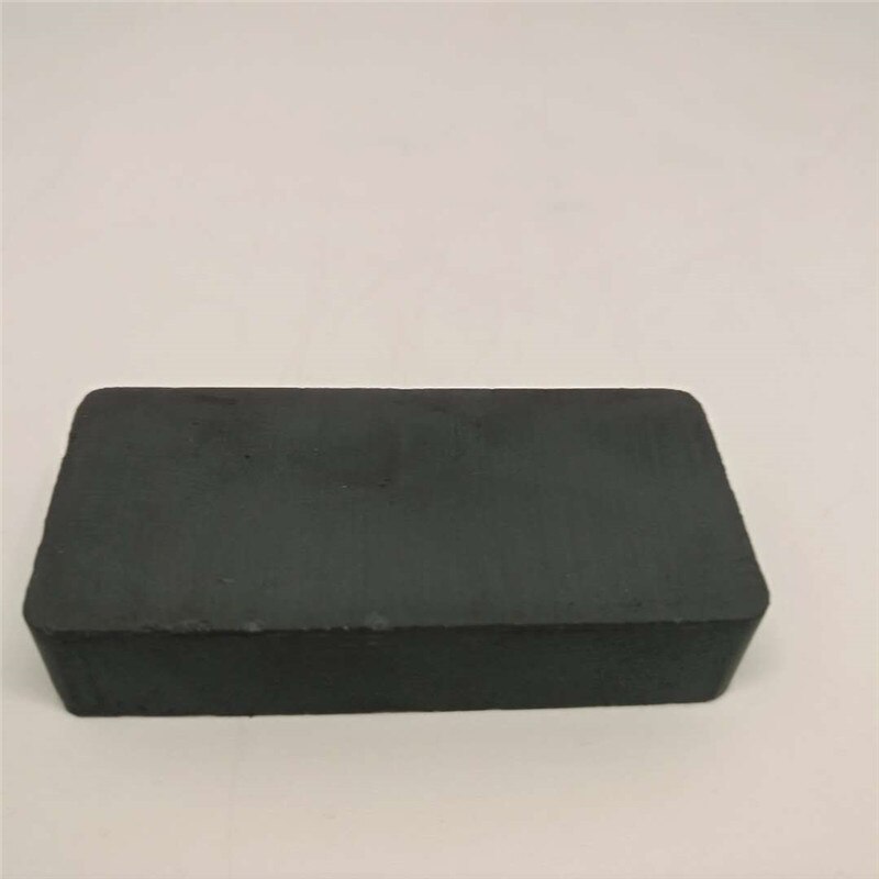 Zion 10pcs 40x25x10mm ferrite magnet Y30 black block ferrite magnet 40*25*10mm extreme working temperature 250 Celsius