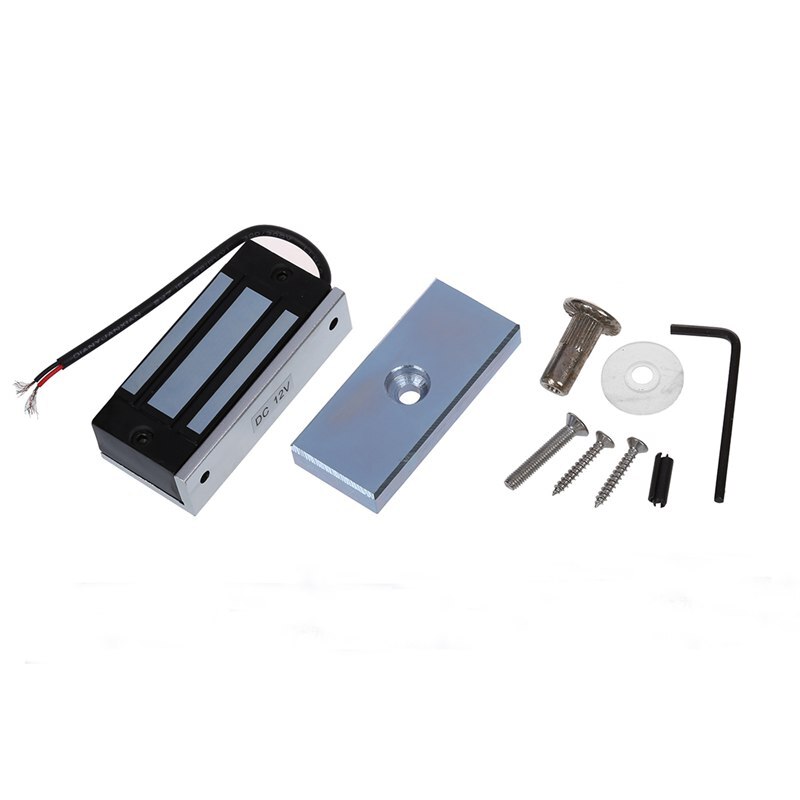 132lb Kit Electric Door Lock Fail Secure Magnetic Access Control System 12V