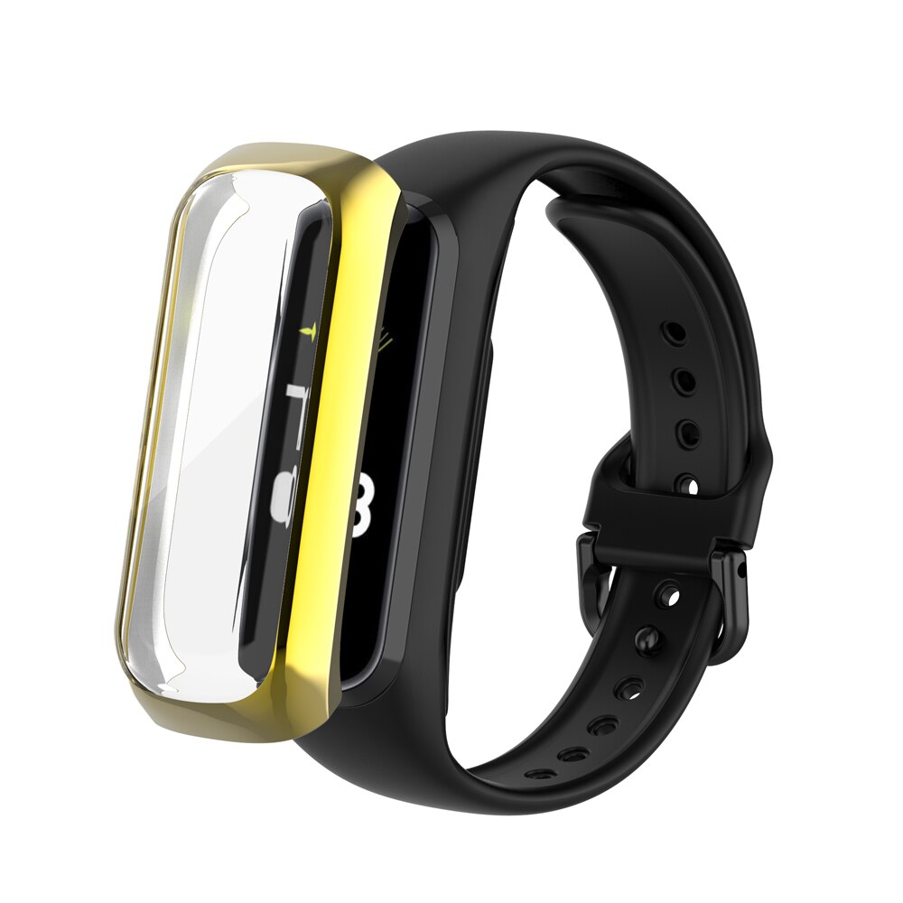 Funda completa para Samsung Galaxy Fit 2 SM-R220, carcasa protectora a prueba de golpes para Galaxy Fit2: Gold