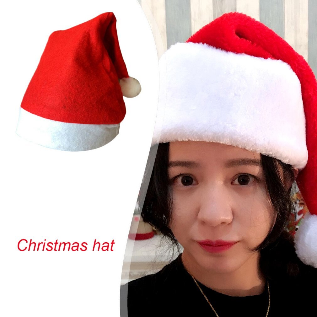Christmas Hats Festival Decoration Hats Christmas Tree Decoration DIY Caps Indoor Decorations