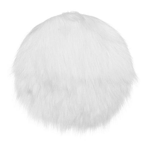 Tapis rond simple et moelleux, 50cm, pour chambre à coucher