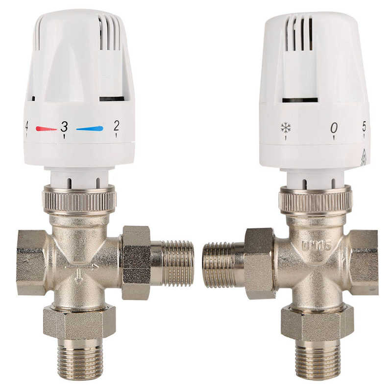 Thermostatic valve 3-way brass automatic thermostatic valve with 1 6 MPa 3-way thermostatic valve for gas non-corrosive water