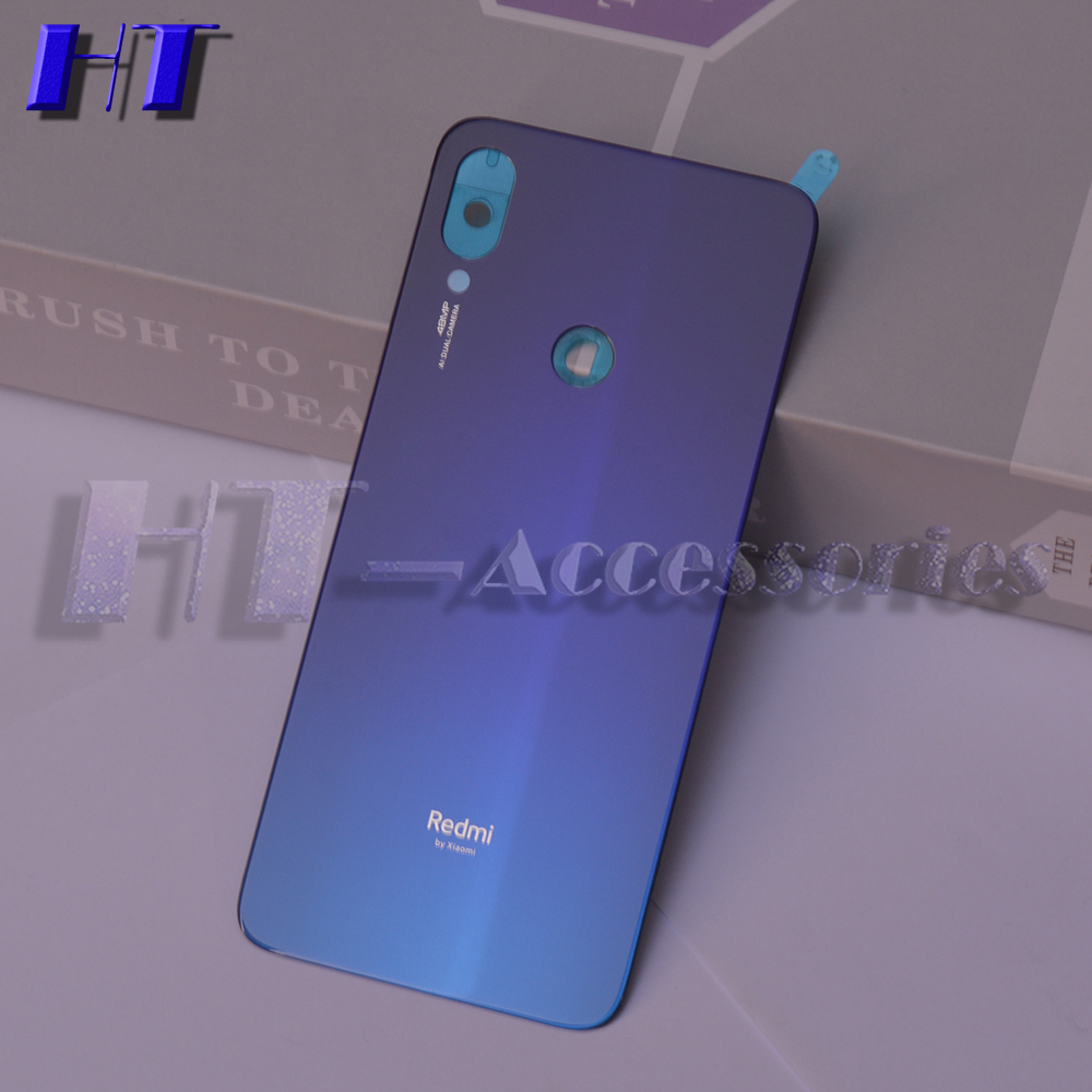 Para Redmi Note 8 Pro Note 7 proOriginal batería puerta cubierta trasera carcasa para Redmi Note8 Note7: Redmi Note7 blue