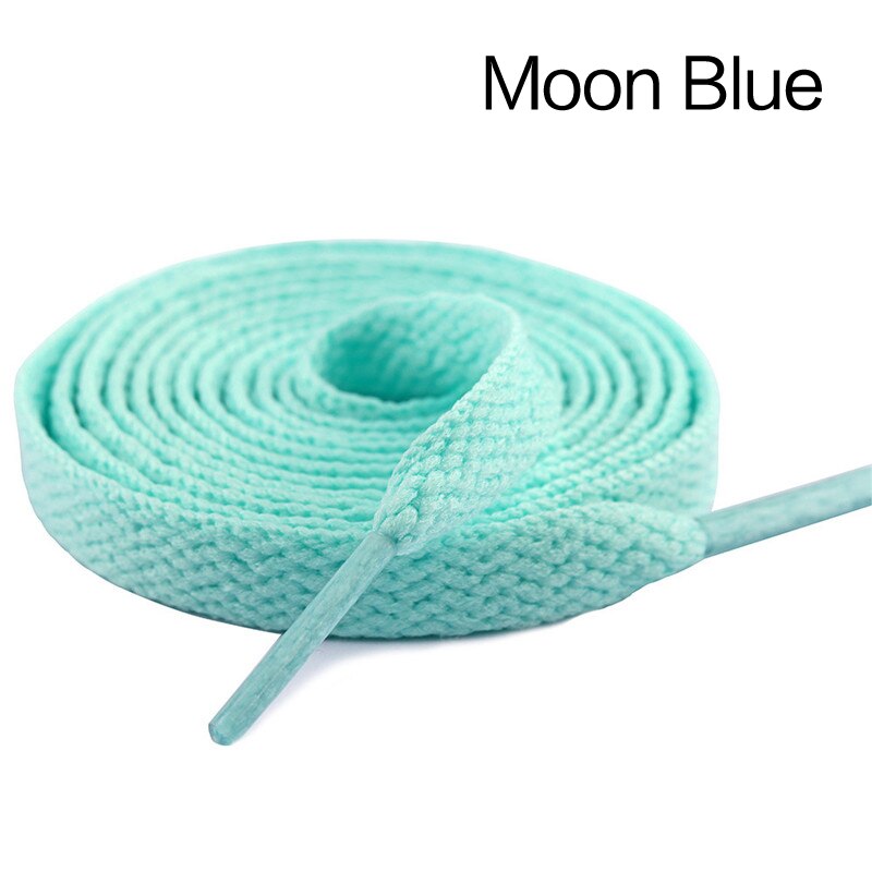 29 colors 1 Pair Shoelace Flat Popular Sports Shoes Laces Casual Canvas Unisex Polyester Shoelaces Shoelace Length 80 100 120 CM