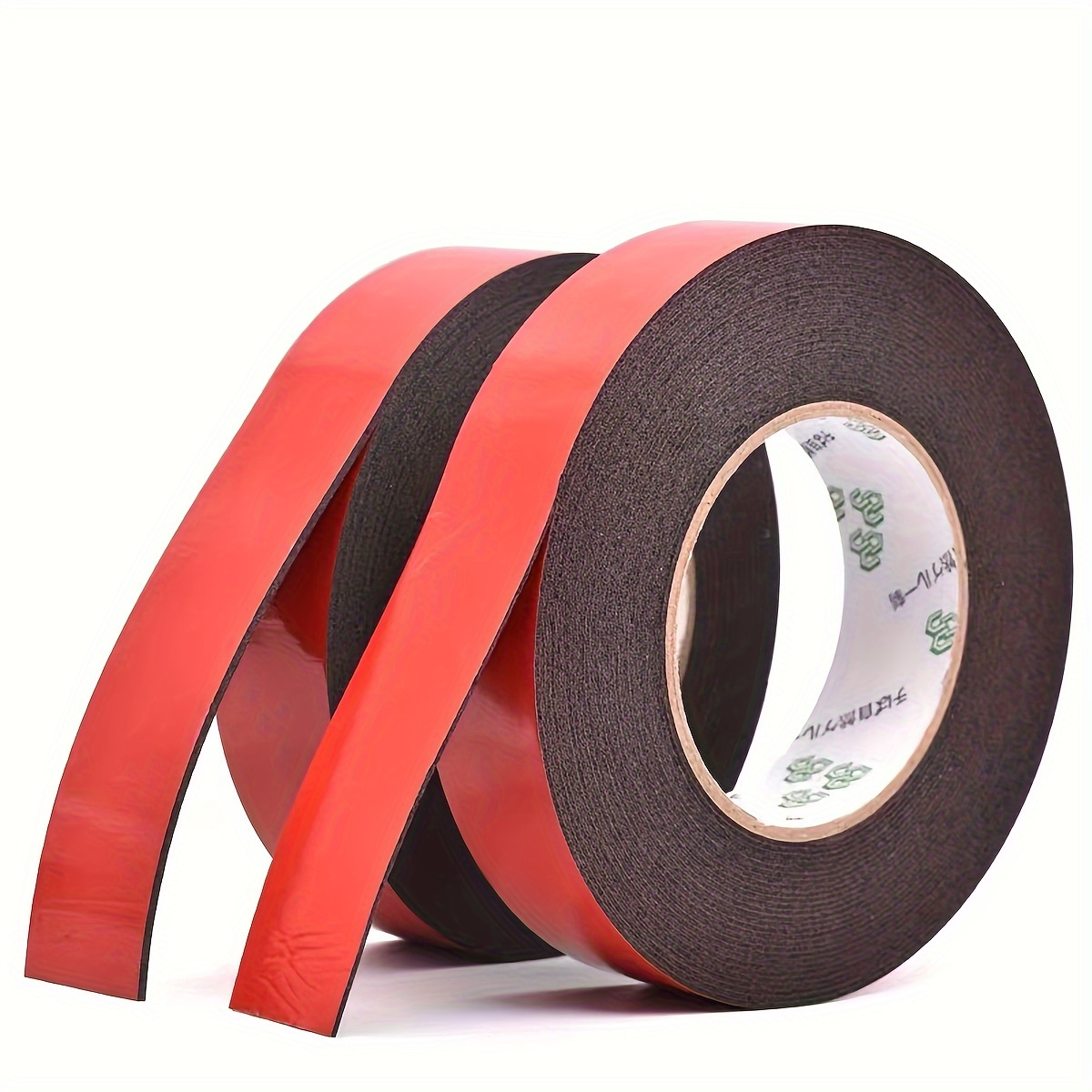 Dobbeltklæbende skumsvampetape, dobbeltklæbende skumtape til montering, dobbeltklæbende tape, længde 10m