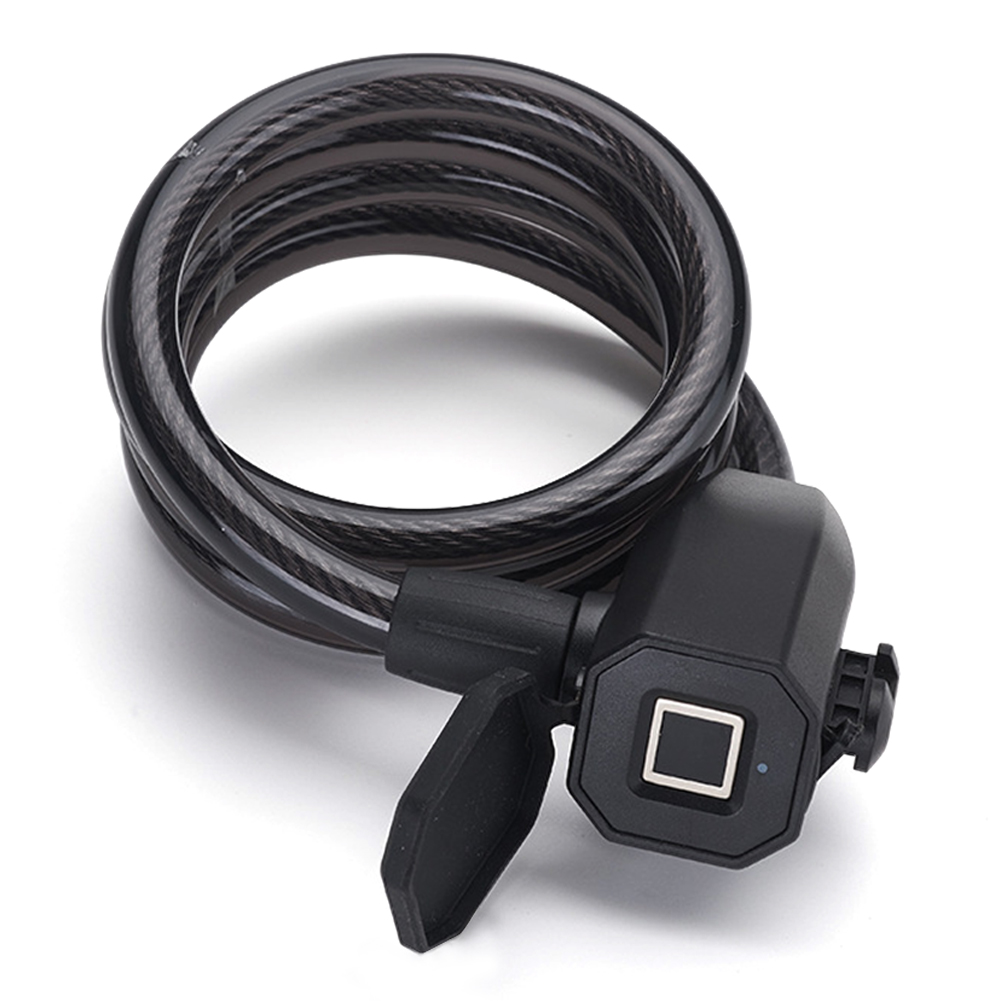 Fingerabdruck-Fahrradschloss, USB-Aufladung, schlüsselloses Motorrad-Sicherheitsschloss, Diebstahlsicherung, Fahrradschloss für Elektrofahrrad, Roller