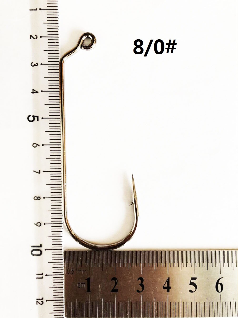100pcs 32786 Jig Fishing Hooks High Carbon Steel Saltwater Fishhooks Bass Jigging Size 4# To 8/0#