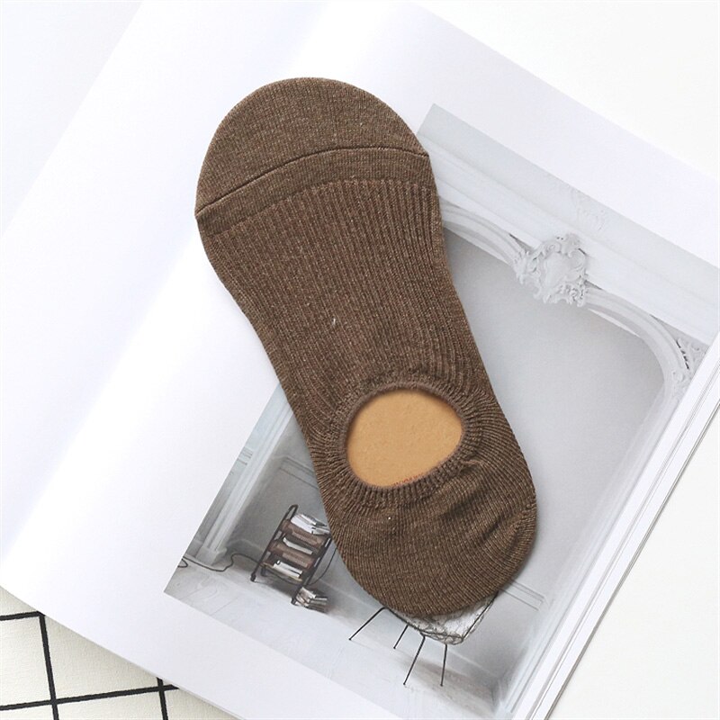 Women Sports Socks Spring Summer Breathable Female Solid Comfortable Cotton Casual Camping Hiking Outdoor Sock: brown