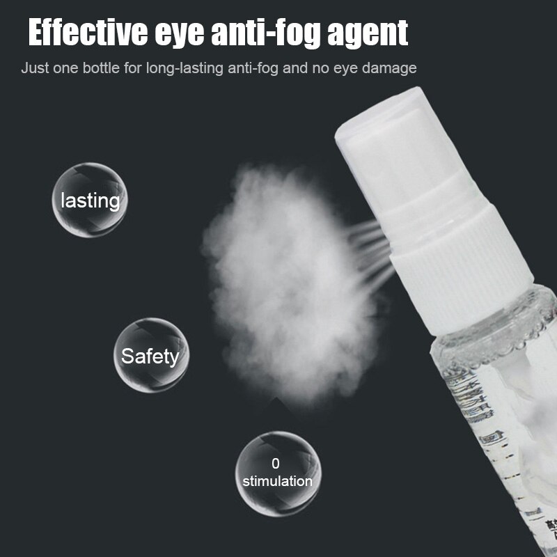 Anti Fog Agent for Swim Goggles Glasses Snorkel Mask Ski Masks Antifogging Spray Mist SER88