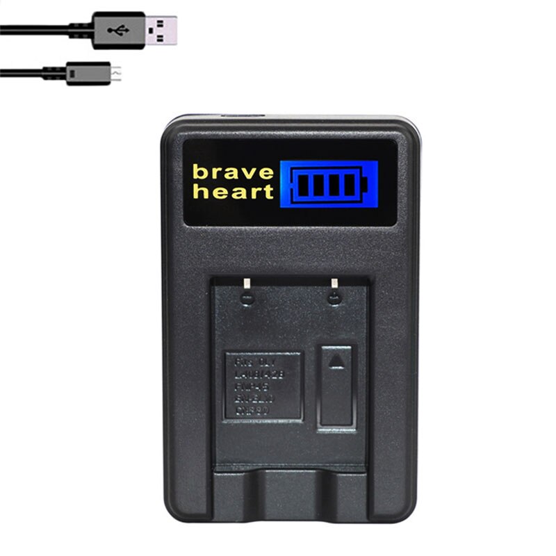 Baterías LI40B LI42B + cargador USB LCD para Li-40B /LI-42B, para Olympus, Nikon, EN-EL10, EN, EL10, ENEL10, Pentax, D-Li63, Fuji, 2 uds.: charger only