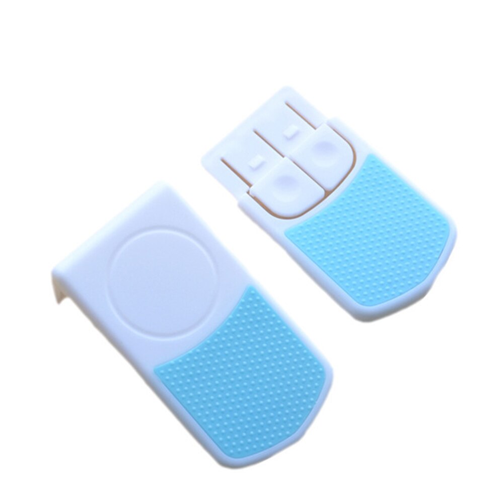 Punch Free Baby Protection Drawers Cabinets Kids Protective Cupboard Right Angle Easy Install Dual Button Safety Lock Childproof