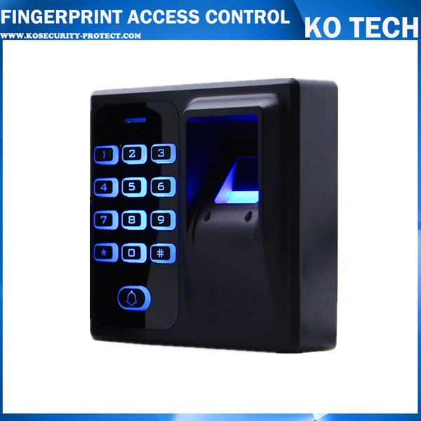 Biometrische Vingerafdruk Toegangscontrole Machine Digitale Elektrische RFID Reader Scanner Sensor Code System Voor Deurvergrendeling