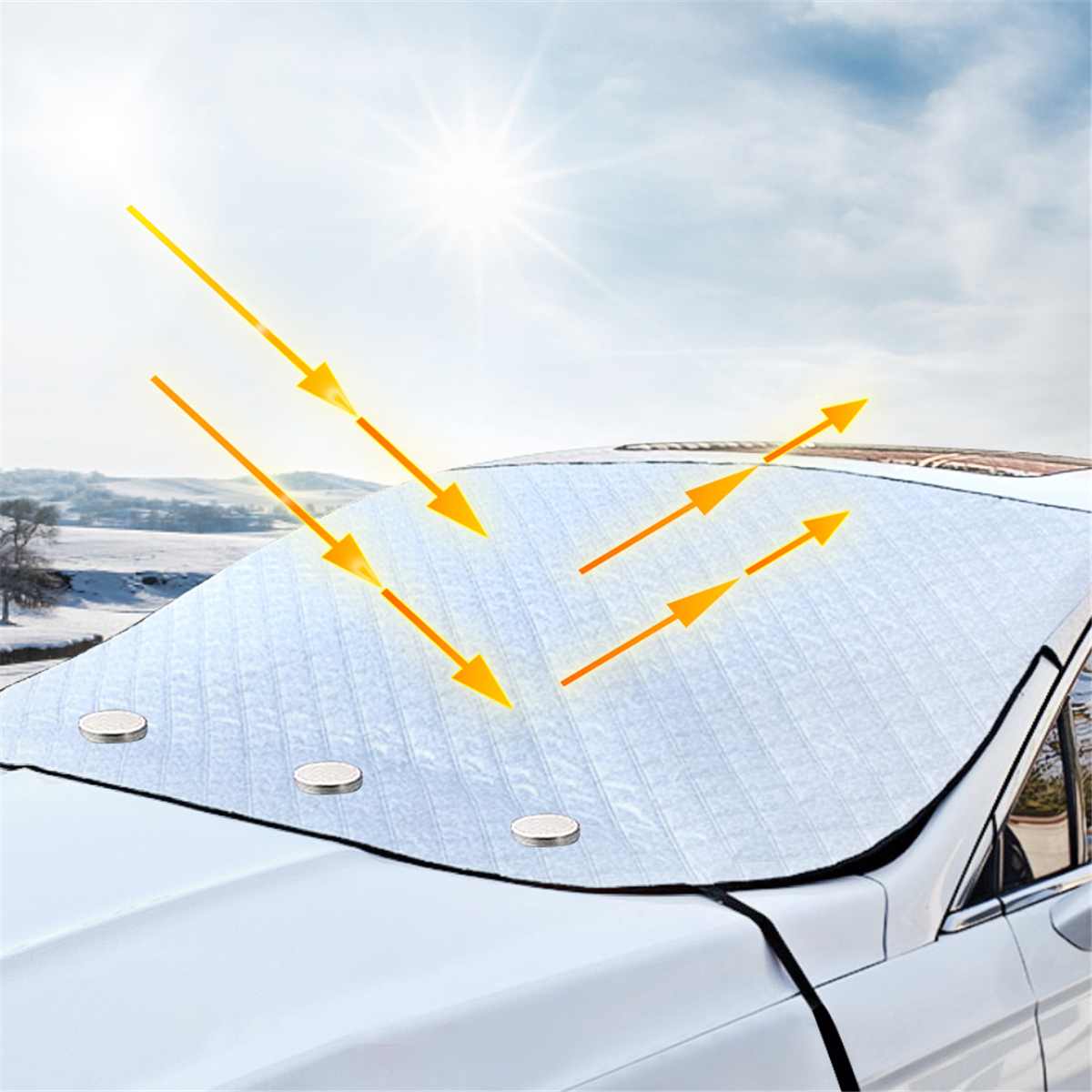 Car Side window sunshade Prevent Snow Ice Sunshade Cover Car Windshield Protector Car Front Window Windscreen Covers