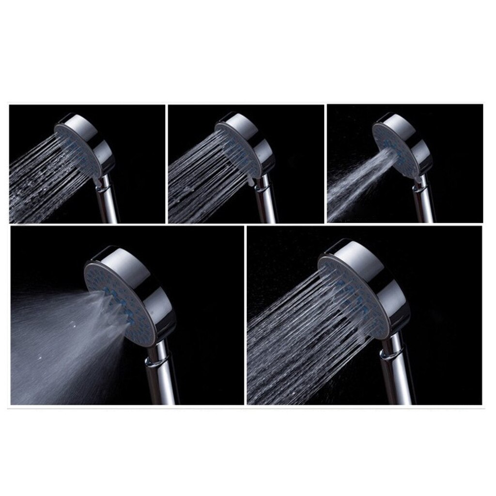 Pomme de bain-douche à jet réglable avec économie d'eau, salle de bain à main sur 5 Modes réglables, SPA-douche # Y2