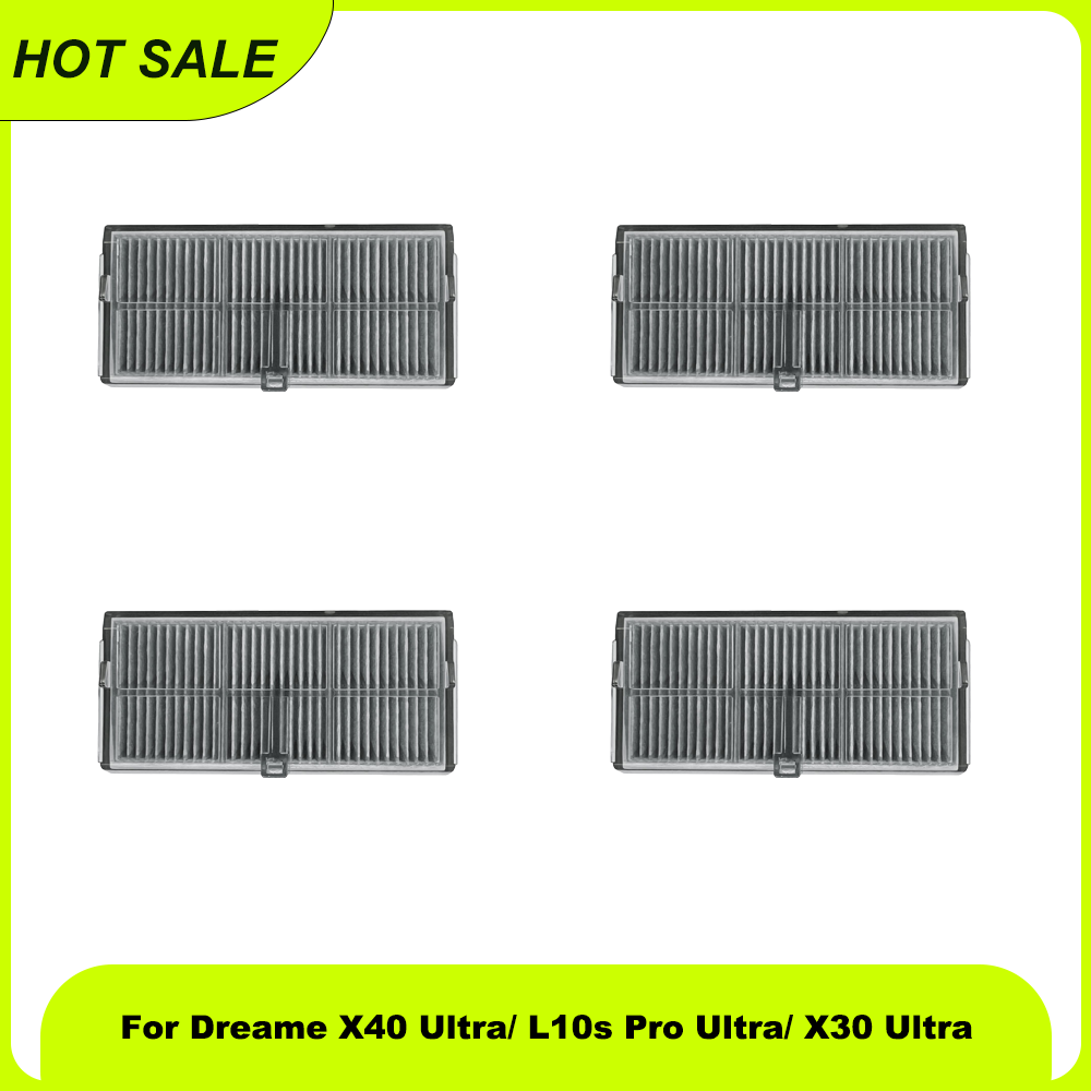 Hepa-filter voor Dreame X40 Ultra / L40 Ultra / X30 Ultra / X30 Ultra robotstofzuiger: Light Grey