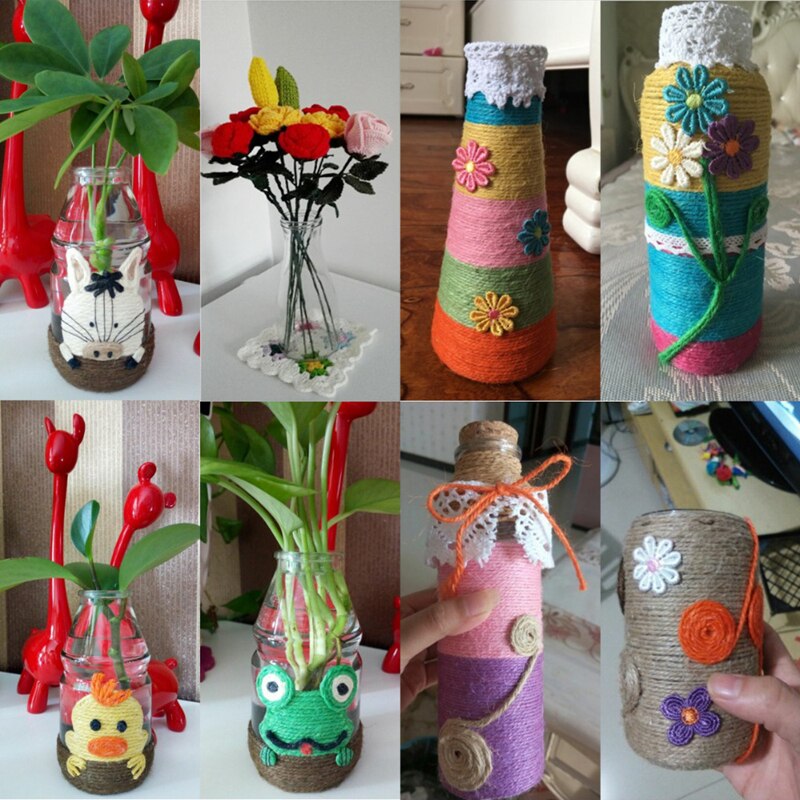 50M Natural Hemp Rope Jute Twine Cord Hemp Rope String Packing Strings Christmas Event & Party Supplies Hemp Rope