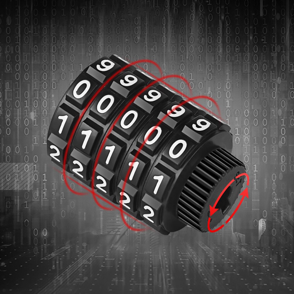 Anti Theft Security Keyless 5 Digit Code Password Chain Lock for Bike Bicycle This is a heavy duty chain lock, which is equipped