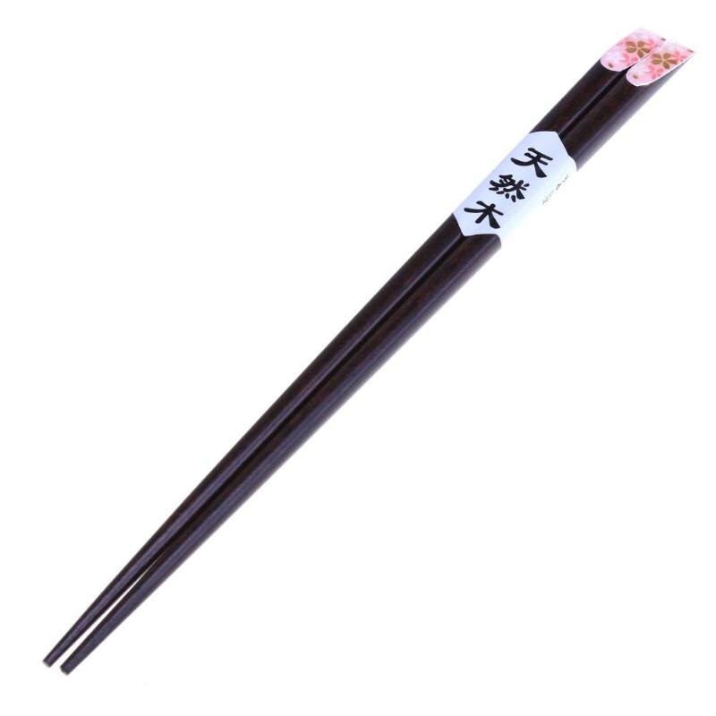 Populære japanske spisepinner bundet spisslinje naturlige tre spisepinner sushi spisepinner svart jern tre studenter retro servise: type 4