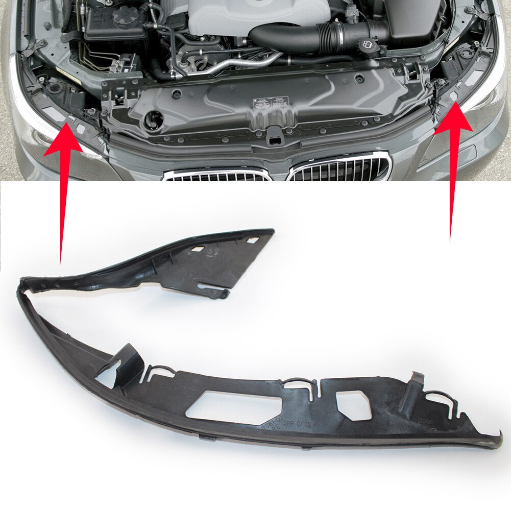 Lentille de phare Joint d'étanchéité pour BMW E60 5 Série 04-10 m5 63126934511 63126934512 Voiture Phare Lentille Coque