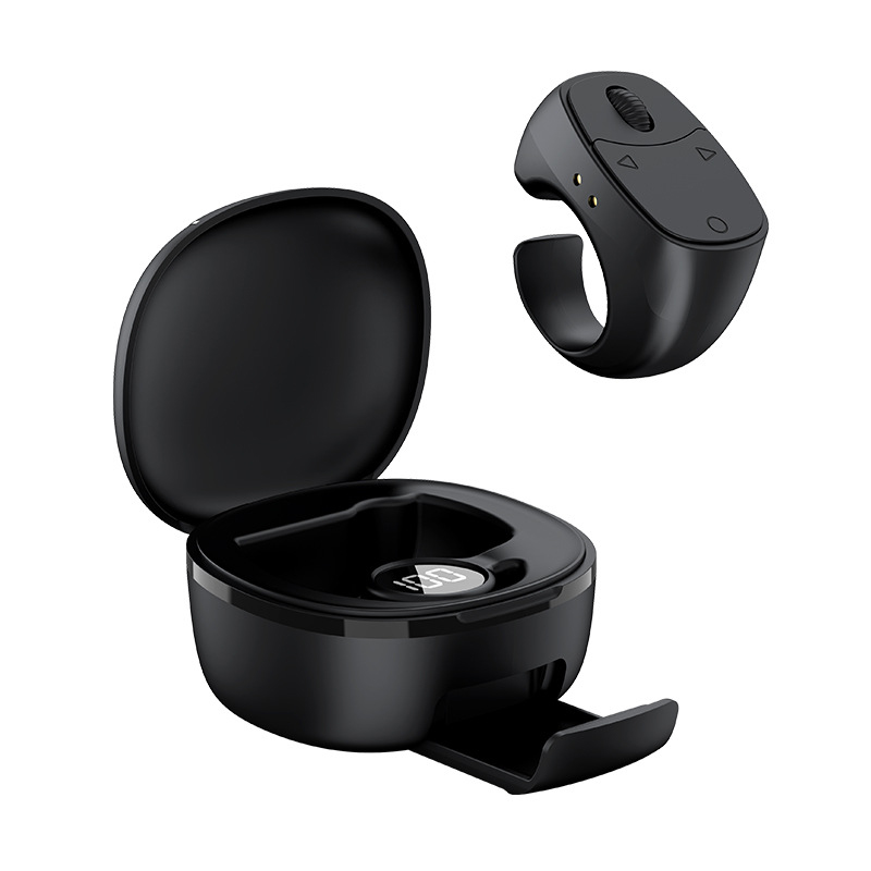 Rolle-fingerspitzenring-fernbedienung, kabellos, bluetooth, tragbar, praktisch, selfie-maus, Video, automatischer seitenumblätterer, browserring: verrotten