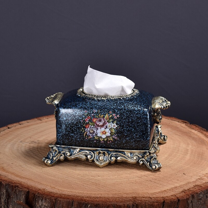 Europäischen Luxus Obst Platte Tablett Gericht Stil Harz Kunsthandwerk Obst Korb Lagerung Tissue Box Klassische Display Home Dekoration: O