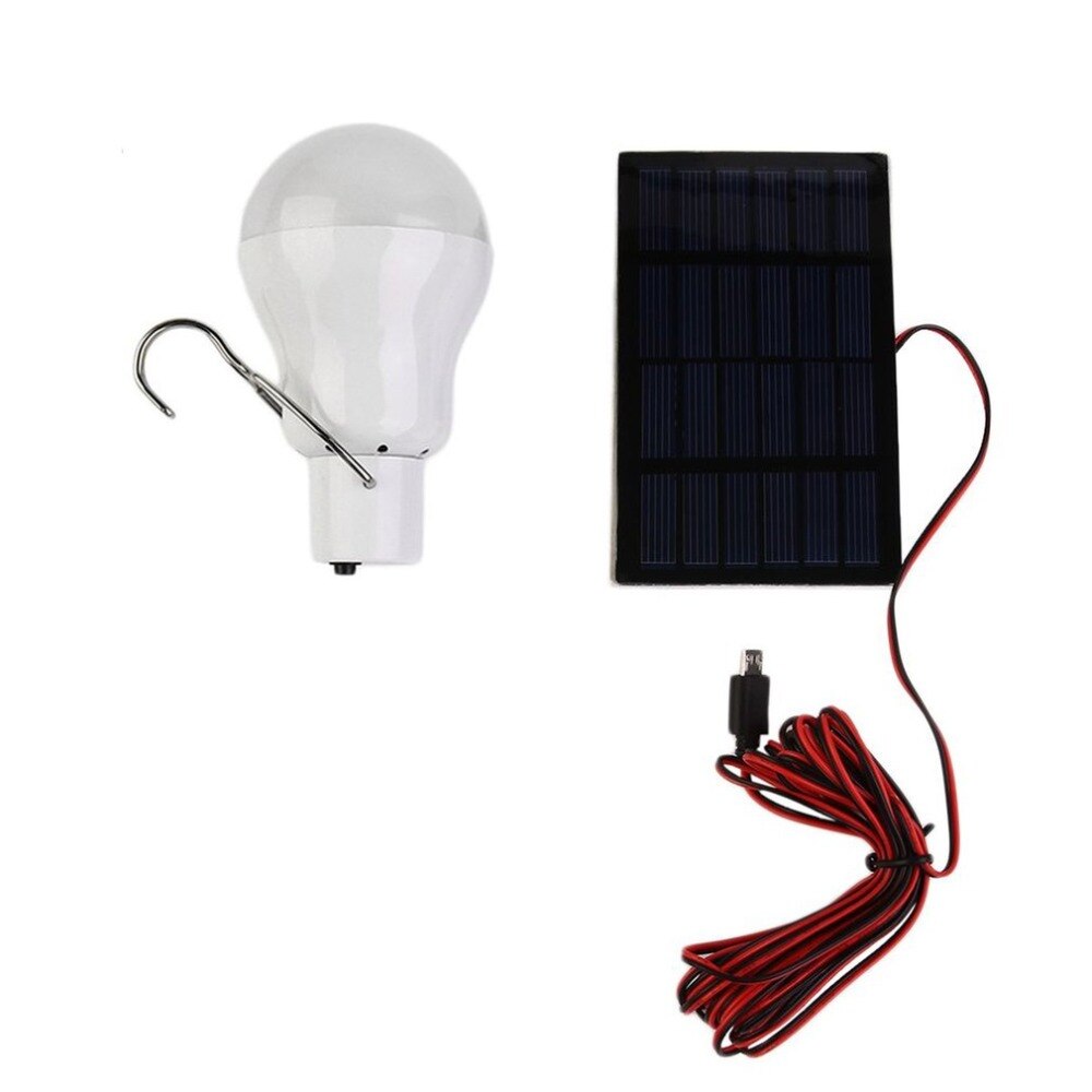 15w 150 draagbare zonne-energie led-lamp op zonne-energie, opgeladen zonne-energie lamp, zaklamp voor buiten, kampeertent, vislamp
