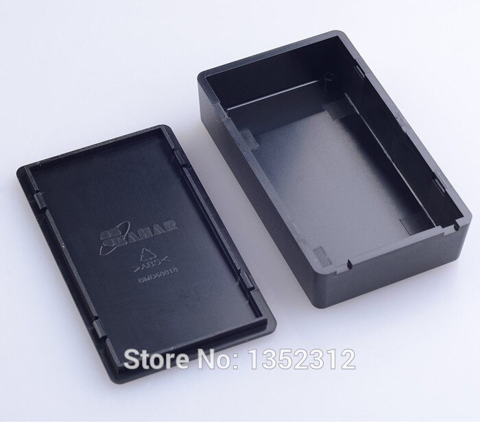 170 * 130 * 80mm blue metal enclosure project case, DIY indoor junction box applicable control cabinet, cabinet, distribution box, electronic product case, with screws