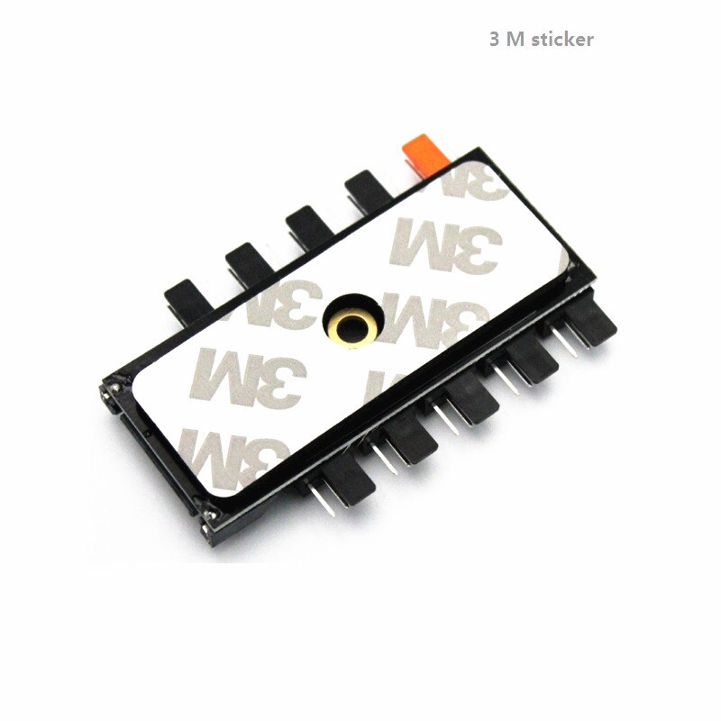 12V 10 Way 4pin SATA IDE Fan Hub Speed Controller Regulator For Computer Case With PWM Co