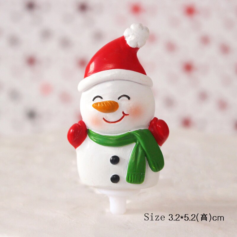 Festas de família, festas de aniversário, decorações de natal, suprimentos de cozimento papai noel, boneco de neve, elk, árvore de natal bolo decora: Styles3