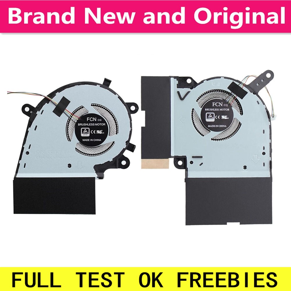 Nowy laptop CPU GPU wentylator chłodnicy zeszyt PC dla ASUS ROG Strix G512L G532L G712L G732L DC12V grzejnik
