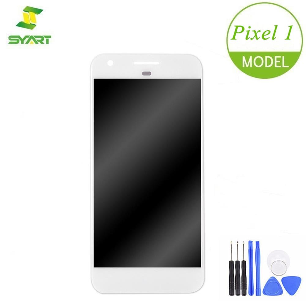 For Google Pixel LCD Display Touch Screen Digitizer Assembly Replacement Parts For HTC Nexus S1 / Pixel 1 5.0" LCDs Screen