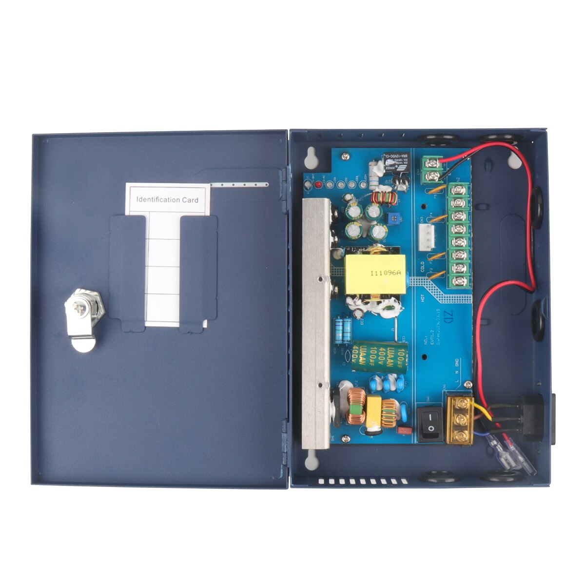 4CH 5A 60W CCTV Power Supply Adjustable Output Wide Input Boxed Power Supply