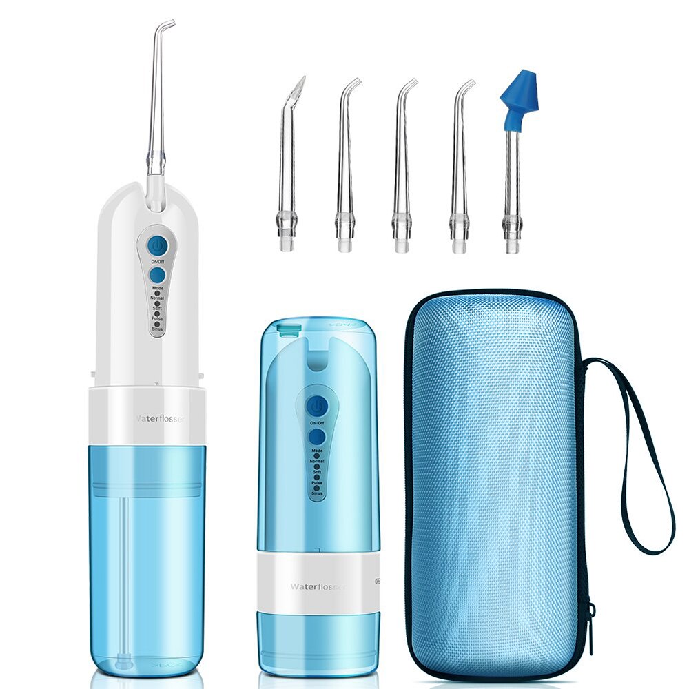 Protable Oral Irrigator Zahn wasser Jet wasser flosser kabellos Irrigator für zähne reinigung USB Aufladbare irrigator buccaltablette: Ursprünglich Titel