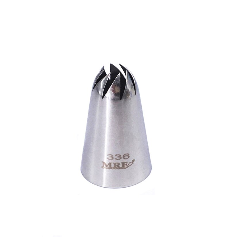 336 # Grote Maat Rose Bloem Icing Nozzle Decorating Tip Sugarcraft Cake Decorating Gereedschap Bakken Gereedschappen Bakvormen