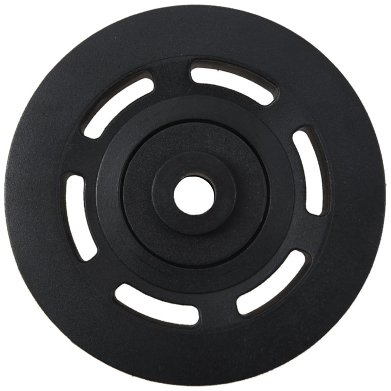 95mm sort bærende remskivehjul kabel gym udstyr del slidstærk: Default Title