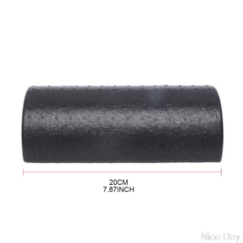 Yoga foam roller high density halvrund hjemmegym træning fitnessudstyr  a10 20