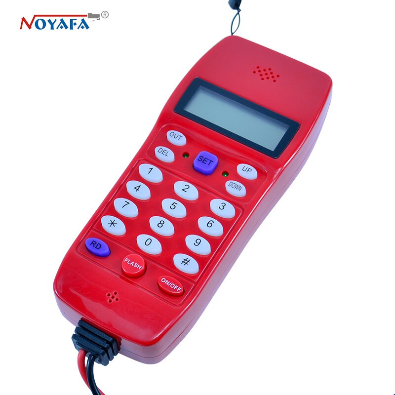 Noyafa NF-866 Telefoon Kabel Tester Lan Telefoon Kabel Toner Tracker Voor Check Telefoon Fsk En Dtm Caller Id Display Automatische detectie