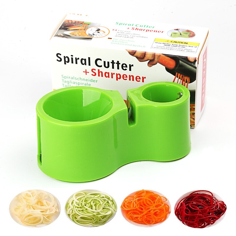 Handleiding Groente Rasp Spiralizer Squash Cutter Wortelen Mandoline Multi Veggie Salade Spinner Shredder Kool Keuken Gadgets