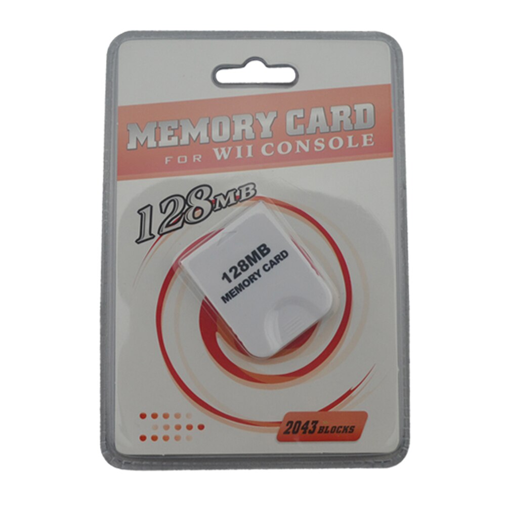 xunbeifang 10pcs a lot for Wii 128MB Memory Storage Card Saver For Wii For GameCube For N-GC Xmas