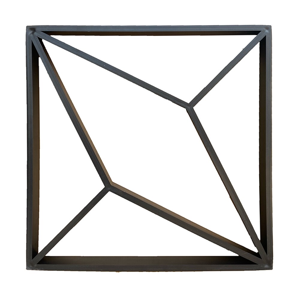 DIY Plastic Concrete Molds Lawns Path Maker Diamond-shape Route Cement Landscape Brick Molds for Garden Decoration