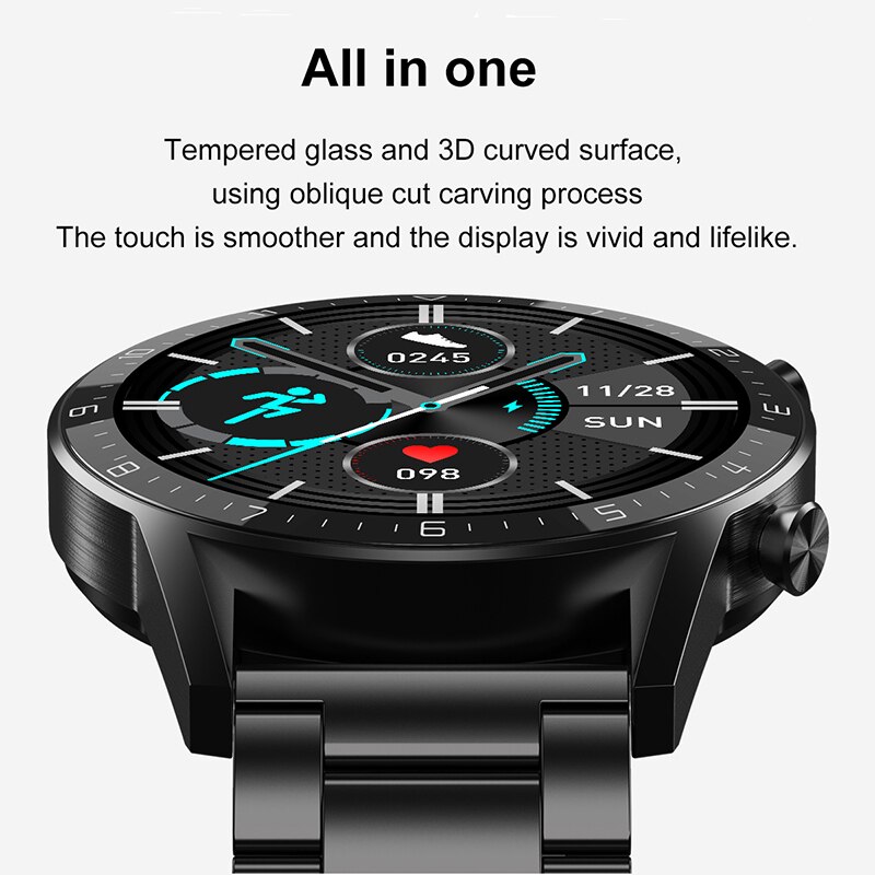 Timewolf Reloj Inteligente Clever Uhr Männer Android Wasserdichte Smartwatch Männer Android Bluetooth Anruf Clever Uhr für Männer