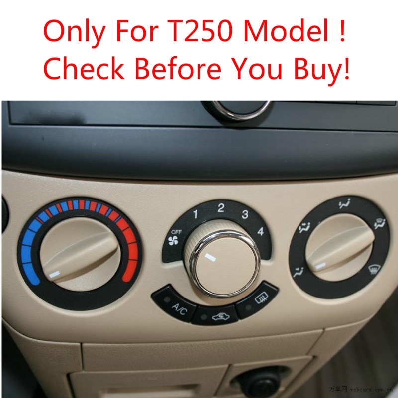 AC calentador de clima perilla de Control Panel de botones de cambio botones para Chevrolet Chevy T250 Aveo Aveo5 Lova 250 Daewoo Gentra