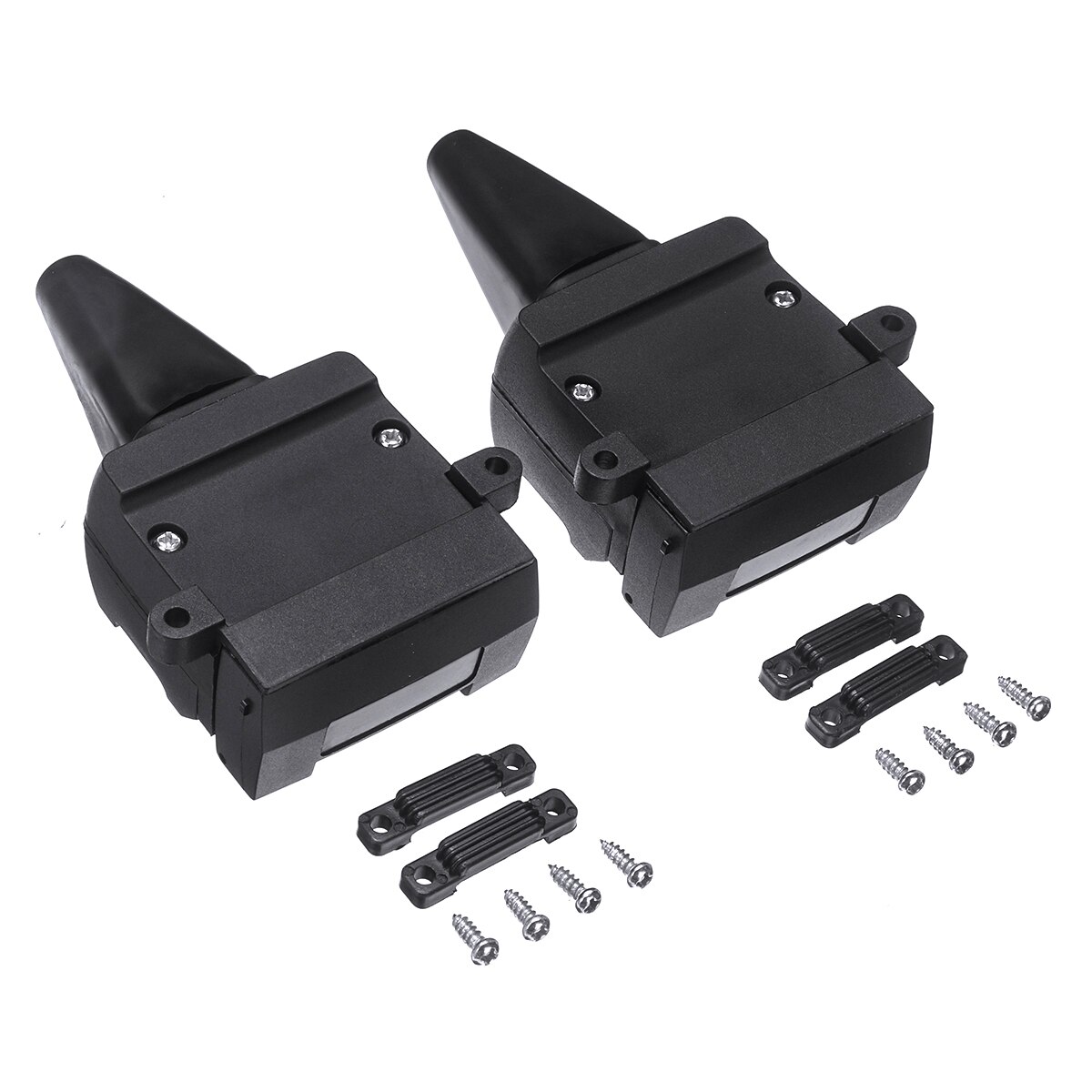 2pcs 12 Pin 12V Car Trailer Plug Towing Bar Socket Female Male Trailer Wiring Socket Plug Trailer Boat Caravan Camper Parts