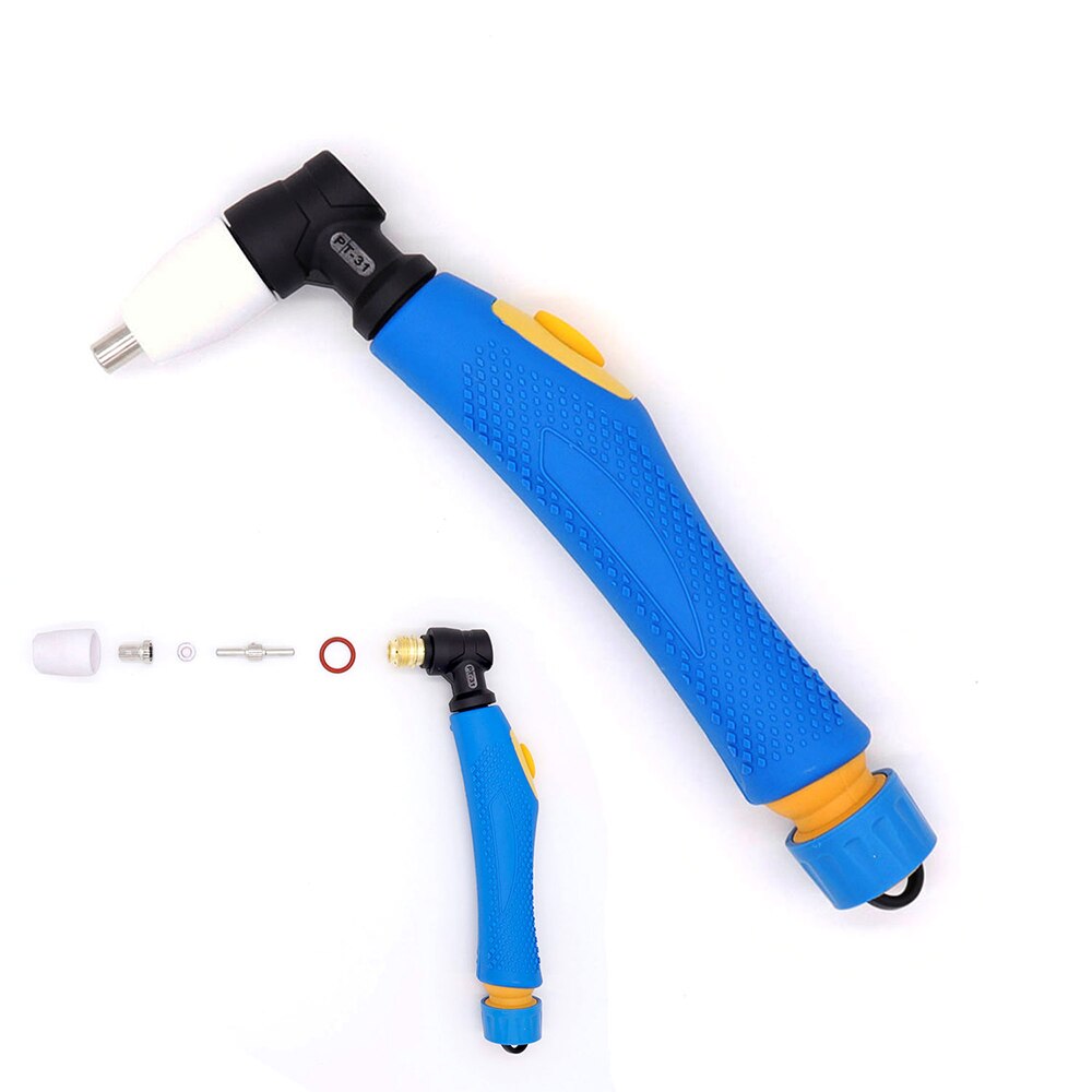 With High Frequency Air Cooled plasma 40A CUT40 PT31 PT-31 PT 31 LG40 LG-40 Handle Blue TIG Head Body For CUT-40 50 CT312