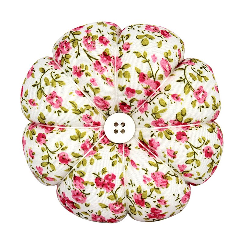 Pumpkin Shaped Needle Pin Cushion Holder Sewing Ki Vicedeal