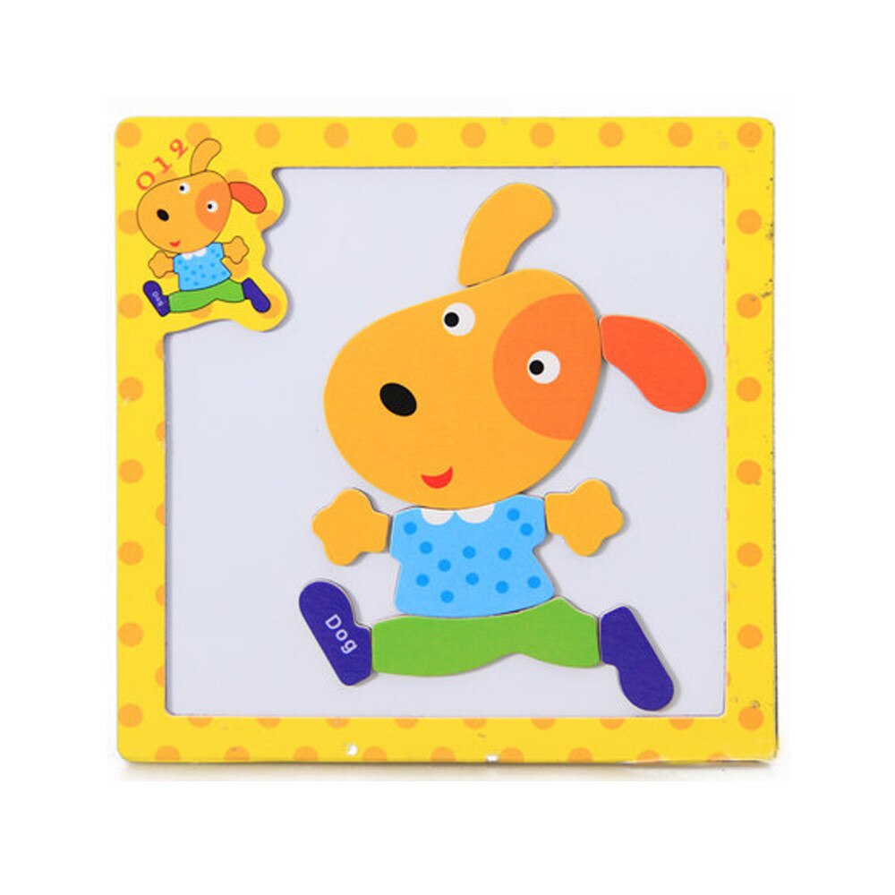 Kids Baby Wooden Wood Animal Cognition Puzzle Numbers Learning Educational Toy Cognition Puzzle Numbers education baby toys