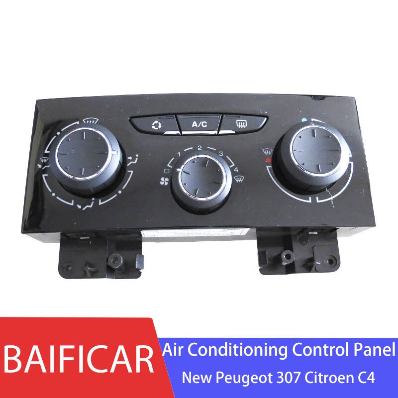 Baificar-Panel de Control de calentador de aire acondicionado, original, Manual, H5756, H5758, para Peugeot 307CC, 923, 933, Citroen C4